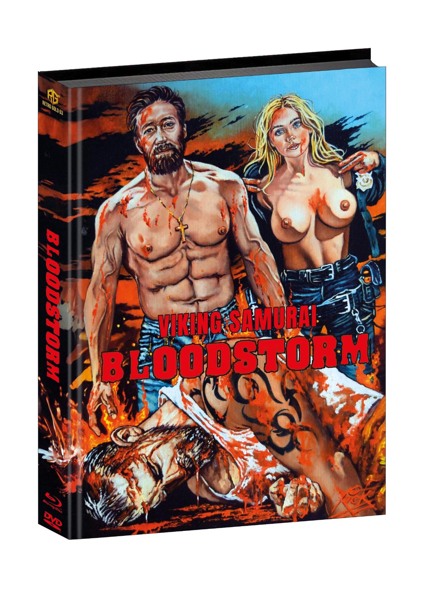 Bloodstorm Bluray Special Edition Mediabook Cover C (German Import)