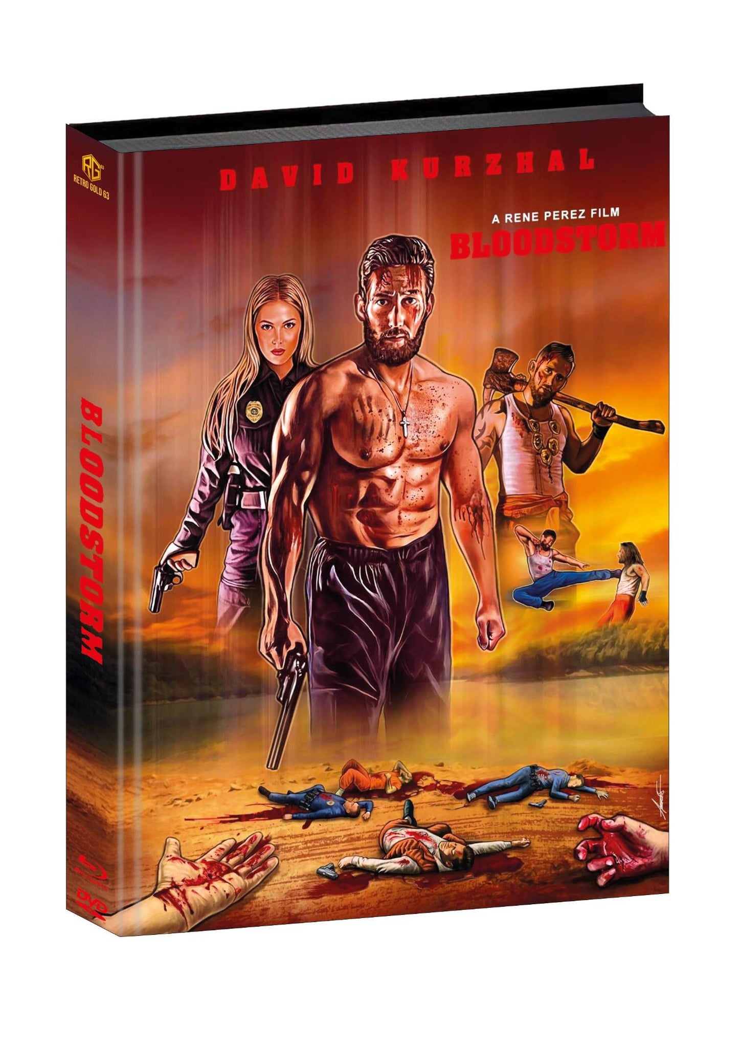Bloodstorm Bluray Special Edition Mediabook Cover D (German Import)