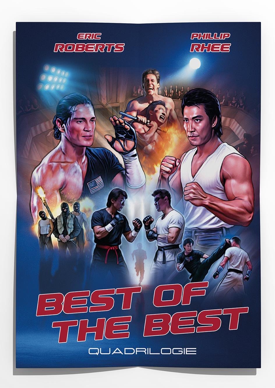 Best of the Best Quadrialogie Bluray Special Edition Mediabook Cover C (German Import)
