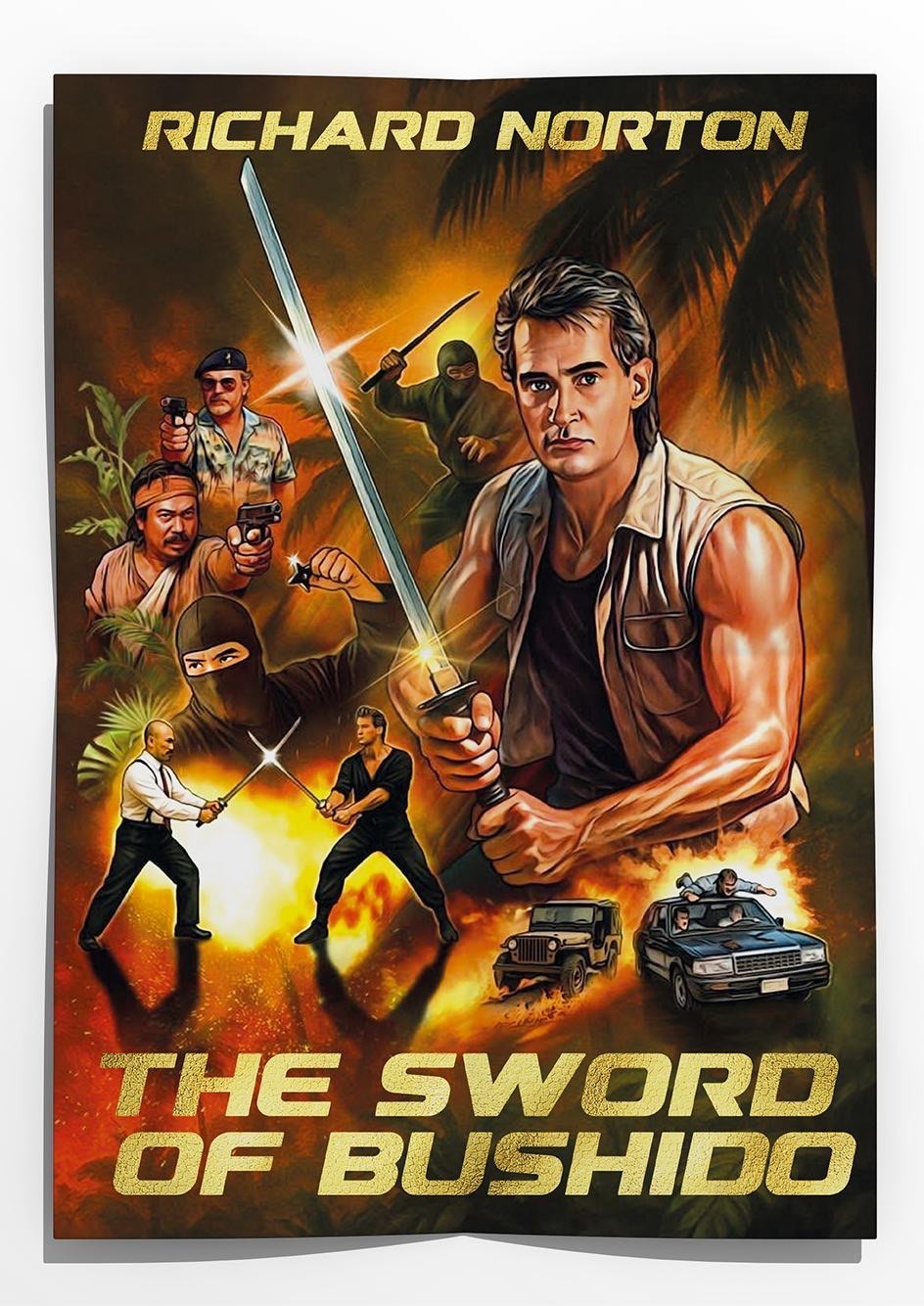The Sword of Bushido Bluray Special Edition Mediabook Cover B (German Import)