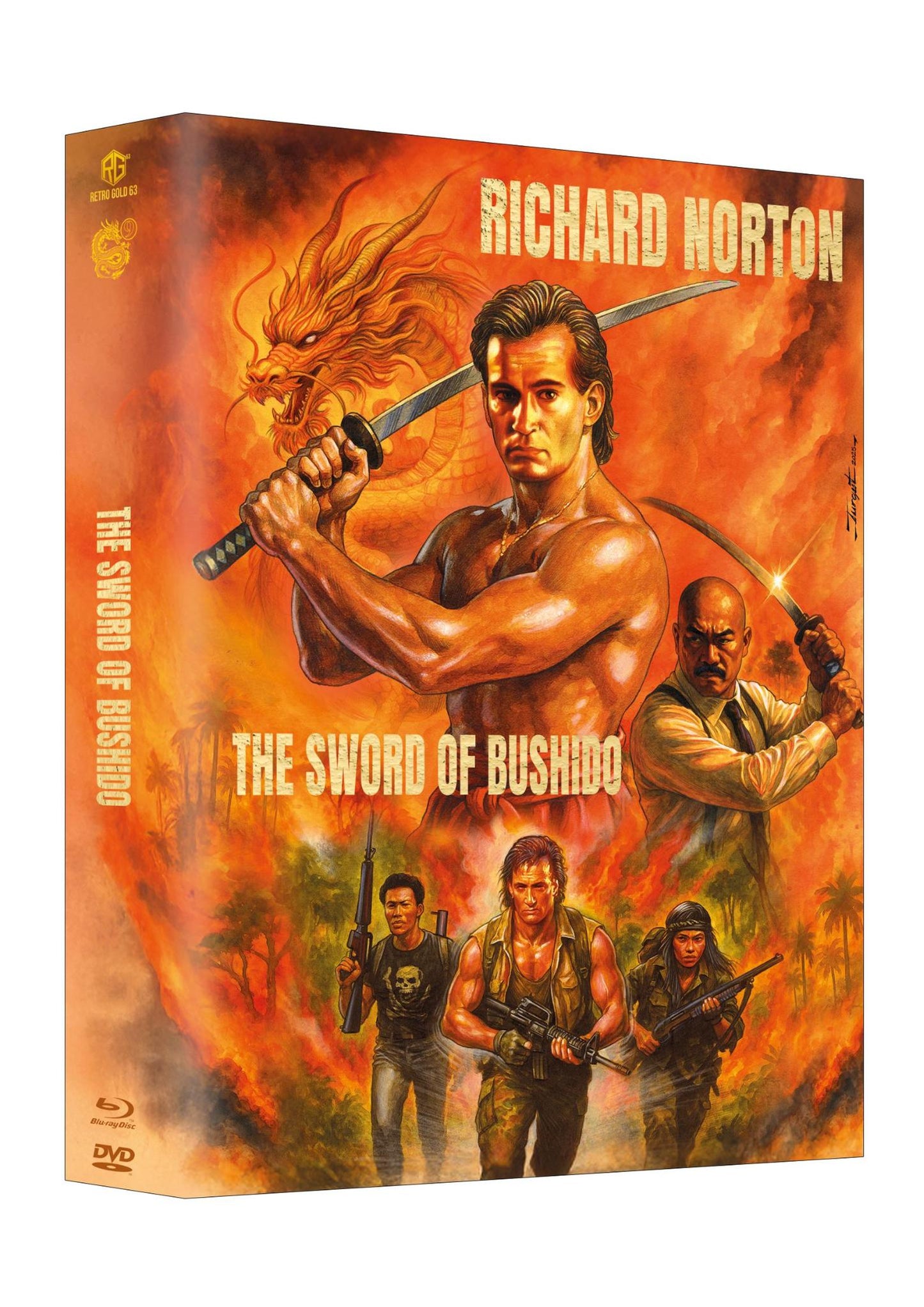 The Sword of Bushido Bluray Special Edition Mediabook Cover A (German Import)