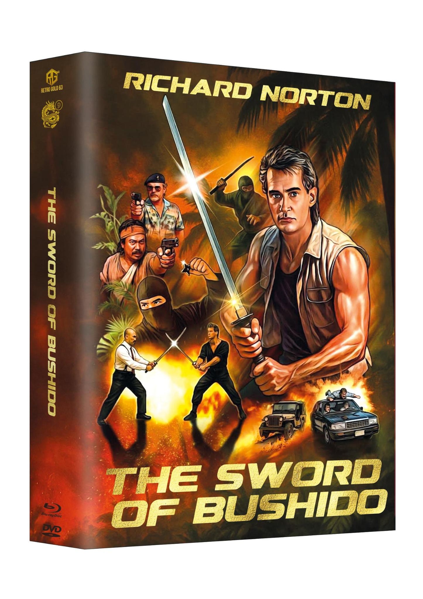 The Sword of Bushido Bluray Special Edition Mediabook Cover B (German Import)