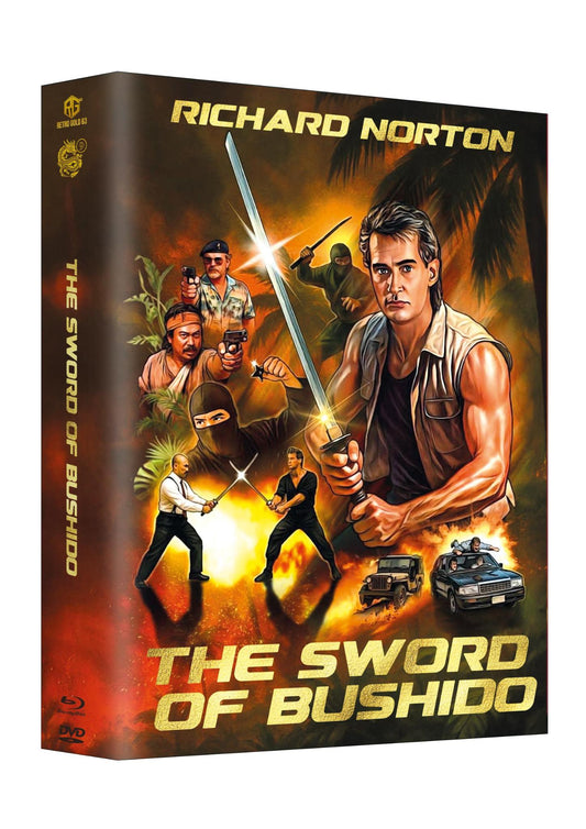 The Sword of Bushido Bluray Special Edition Mediabook Cover B (German Import)