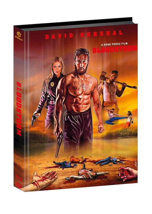Bloodstorm Bluray Special Edition Mediabook Cover D (German Import)